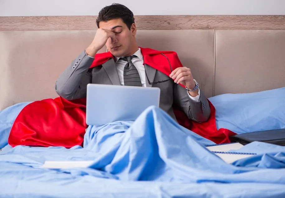 Du bliver ikke en superhelt af ikke at sove