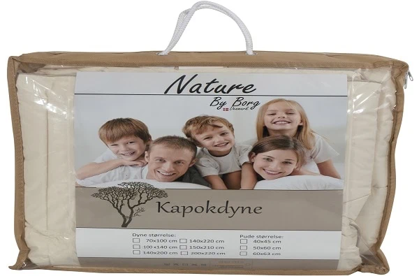 Kapok helårsdyne fra Nature by Borg i taske