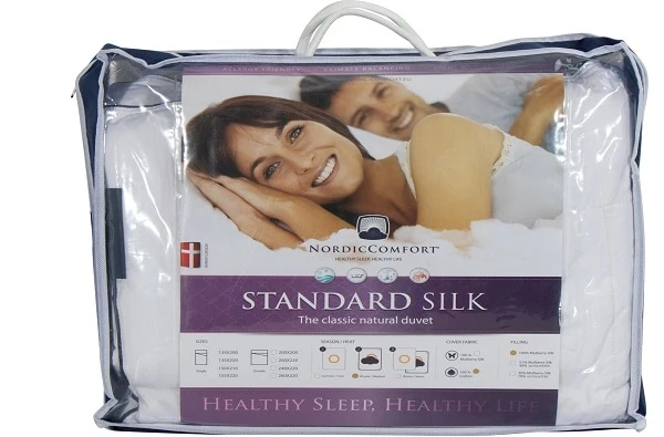 Silkedyne fra Nordic Comfort i taske