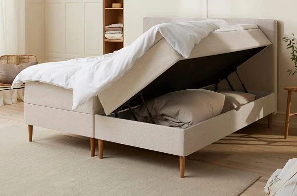 Komfort boxmadras med opbevaring