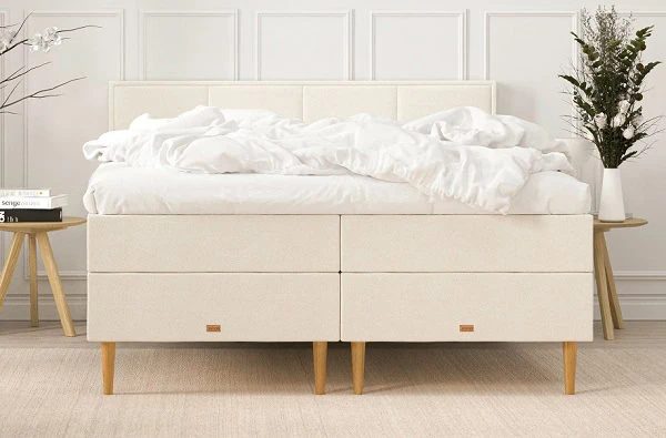 Sövnn Alma boxmadras set forfra