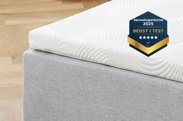 Sengefabrikkens trykaflastende (Bedste topmadras med skum)
